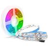 Arotelicht 12V Striscia di luce LED Flessibile 5M RGB 300LEDs 5050SMD Strisce LED Light Strip IP20 Illuminazione iInterna e luci decorative per TV, guardaroba, festival, Natale, ecc
