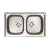 Glem Gas - Lavello Lineare Gl279x 2 Vasche-inox