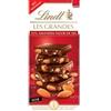 Lindt - Les Grandes - Cioccolato Fondente con Mandorle e Sale Marino - 150g