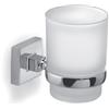 Gedy Olimpo Portaspazzolino in Acciaio Inox, Cromato, 6,7 x 10,2 x 9,5