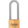 ABUS 02518 - Lucchetto in ottone con gambo lungo, 80 mm, per chiave tipo 2745