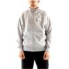Nike M NSW Club, Felpa Uomo, Dk Grey Heather Matte Silver White, L