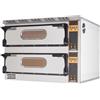 Resto Italia Forno pizza elettrico 4+4 pizze - Comandi digitali - camera cm 72 x 72 x 14 h ( x2 )