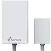 NIVIAN NVS-WATERFLOOD1 RIVELATORE DI ALLAGAMENTO WIRELESS DA INTERNO -NVS-WATERFLOOD1