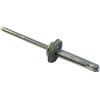 CONTACT SOLAR RIVETTO A FARFALLA 5,2X19MM IN ALLUMINIO CON GUARNIZIONE -CNTVT0023