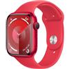 Apple Watch Series 9 GPS Cassa 45m in Alluminio (PRODUCT)RED con Cinturino Sport Band - M/L