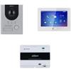 Dahua KTD01L-S Kit videocitofono IP 2 fili, telecamera 2 MP, monitor Touchscreen 7" - Dahua