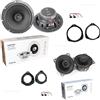 Focal Kit 4 Casse Altoparlanti FOCAL ACX165 ACX100 ANT+POST per Opel Corsa D E 2006-19