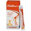 Dompe' Farmaceutici Fluifort 12 Stick da 10 ml sciroppo per la tosse secca e grassa