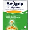 Johnson & Johnson Actigrip 12 Compresse Influenza e Congestione Nasale