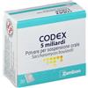 Zambon Codex 5 Miliardi Polvere Per Sospensione Orale Saccharomyces Boulardii 20 bustine