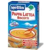 Mellin Danone Nutricia Soc. Ben. Mellin Pappa Latte Biscotti 250 G Nuovo Formato