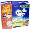 Mellin Danone Nutricia Soc. Ben. Mellin Omogeneizzato Coniglio 4x80 G