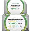 Multicentrum Select 50+ Integratore Multivitaminico e Multiminerale - 30 Compresse