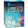 Med Trust Italia Lancette Pungidito Wellion Lancet Gauge 28 25 Pezzi