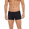 Schiesser Long Life Softness Hip-Shorts Boxer a Pantaloncino, Nero (Blue Black), M Uomo