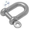 LALIZAS Grillo a D, Acciaio Inox AISI 316, 8mm