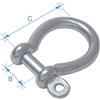 LALIZAS Grillo per ancora ad Omega, Acciaio Inox AISI 316, Diam. 5mm