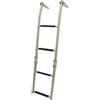LALIZAS Scaletta con Plancetta, 1+2 gradini, Inox 316, 276x740mm, ø22mm