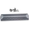 NUOVA RADE Set Gradino scaletta e 2 fissaggi per tubo da 22mm lungh.26cm, grigio
