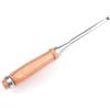 SAfweL Set di scalpelli for legno, set di scalpelli da 4 pezzi 1/4, 1/2, 3/4 e 1 (6 mm, 12 mm, 18 mm, 24 mm) con manici in legno, scalpello da carpentiere for la lavorazione del legno (Size : 6mm)