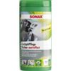 Sonax 04128000 - Scatola per panni per abitacolo opaco GreenLemon, 30 panni