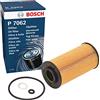 BOSCH Filtro olio F026407062 | Compatibile con: HYUNDAI ACCENT III, ACCENT III Stufenheck, ELANTRA IV Stufenheck, GETZ, i10 I, i30, i30 Kombi, MATRIX