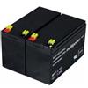 Heib Batteria di qualità - Batteria per UPS APC Smart-UPS SUA750I - Lead-Acid - PB - 2 x 12 V 7,2 Ah