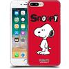 Head Case Designs Licenza Ufficiale Peanuts Snoopy Personaggi Custodia Cover Dura per Parte Posteriore Compatibile con Apple iPhone 7 Plus/iPhone 8 Plus