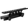 Paike Supporto per Riser, Supporto per telescopio ad Alto Profilo Base Riser Weaver Picatinny Rail 20 mm in Alluminio con 13 Slot per Guide Picatinny