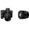 Sony Alpha 7 IV Kit Fotocamera Mirrorless Full-Frame 33 Mp Con Obiettivo Sony 28-70 Mm F3.5-5.6, Nero + Obiettivo SEL85F18