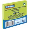 DONAU Office Products 7586011 - 06 bloczek samoprzy lepny Donau, 76 X 76 mm, 1 X 100 Kart., Neon, zielony Donau Foglietti Adesivi, 76 X 76 mm, 1 X 100 fogli, Neon, verde