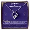 Bramart Collana Donna Compleanno Laurea Finitura in Oro, Argento Idee Regali per lei Festa Evento speciale - Cofanetto con DEDICA incluso