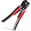 BOOSDEN Pinza Spelafili Automatica, Spelacavi Multifunzione,3 in 1 Pinza Spelacavi, Pinza Spelafili ElettricistaSpellafili con Diametro di 0.2-6mm²/24-10 AWG