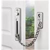 KAFENDA Serratura a catena per porta di sicurezza Chiusura robusta della serratura della porta con scatti a molla Serrature a catena in acciaio inox per porta interna
