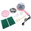 Nikou Padella elettrica - Mini multifunzione Stufa A Uovo Elettrico Vapore Friggitrice Strumento di Cottura Domestica EU Plug 220V (Colore: Rosa)