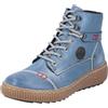 Rieker Stivali stringati da donna Z6644, Blu, 39 EU