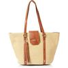 aleva Bag, Shopper da Donna, Beige Cammello, Taglia Unica