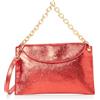 NAEMI Clutch/Abendtasche, Pochette da Donna, Colore: Rosso, Taglia Unica