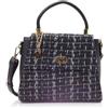 FENIA Borsa con Manici, Shopper da Donna, Nero Multicolore, Einheitsgröße