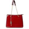 FENIA Borsetta, Shopper da Donna, Rosso Scuro, Taglia Unica