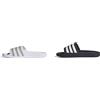 adidas Adilette Aqua, Infradito Unisex-Adulto, Blanco Blu, 43 EU