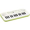 CASIO SA 50 TASTIERA 32 TASTI MINI BIANCO / LIME VERDE