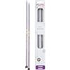 KnitPro Jadore Cubics, ferri a punta singola diametro 4,00 mm lunghezza 25 cm