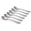 Rivadossi Sandro 4706CAF20 Set di Cucchiaini Caffè, 6 Pezzi - Serena - 100% Made in Italy, Artigianalità e Design, Acciaio Inox 18/10,Acciaio