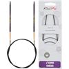 KnitPro Ferri circolari fissi J'Adore Cubics - Ferri in legno per calzini, coperte, maniche, maglieria circolare corta - 100 cm x 3 mm