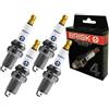BRISK Platin DR15YP-1 1401 Candele d'accensione, set di 4