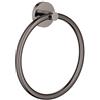 Grohe 40365A01 Porta Salviette ad Anello, Hard Graphite