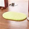YAOTT Tappeto da Bagno Assorbente Antiscivolo Tappeto Peluche in Microfibra Spessi Lavabili in Lavatrice Tappetini Zerbinando Morbido Facile da Pulire per Vasca Doccia e Bagno Mela verde 40X60CM