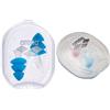 Arena Earplug Pro Tappi Unisex, Clear/Royal, TU & Ergo Earplug, Tappi Unisex Adulto, Multicolore (Clear), Taglia Unica